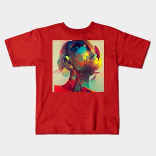 Abstract Geometry Kids T-Shirt